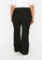 Trendyol black Plus Size Elastic Waist Pants E3DF1AA47E01D2GS_2