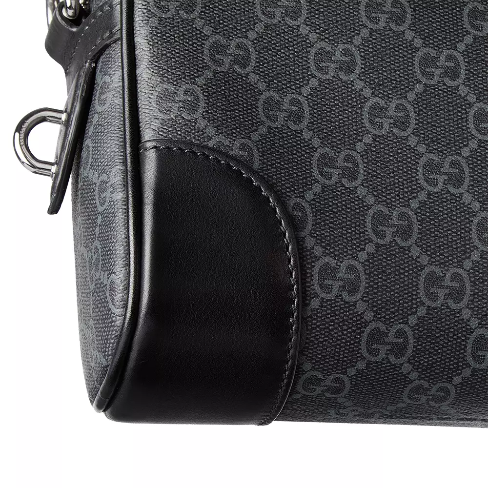 GG Emblem Small Crossbody Bag Black