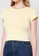 Vero Moda yellow Maxi Short Sleeves Crop T-Shirt 94A77AAFC5C330GS_2