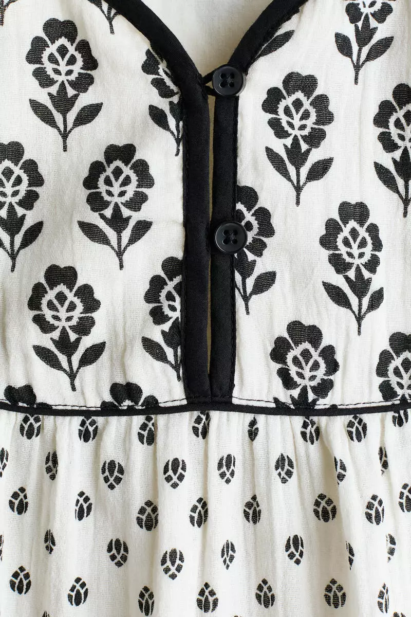 Cotton muslin dress