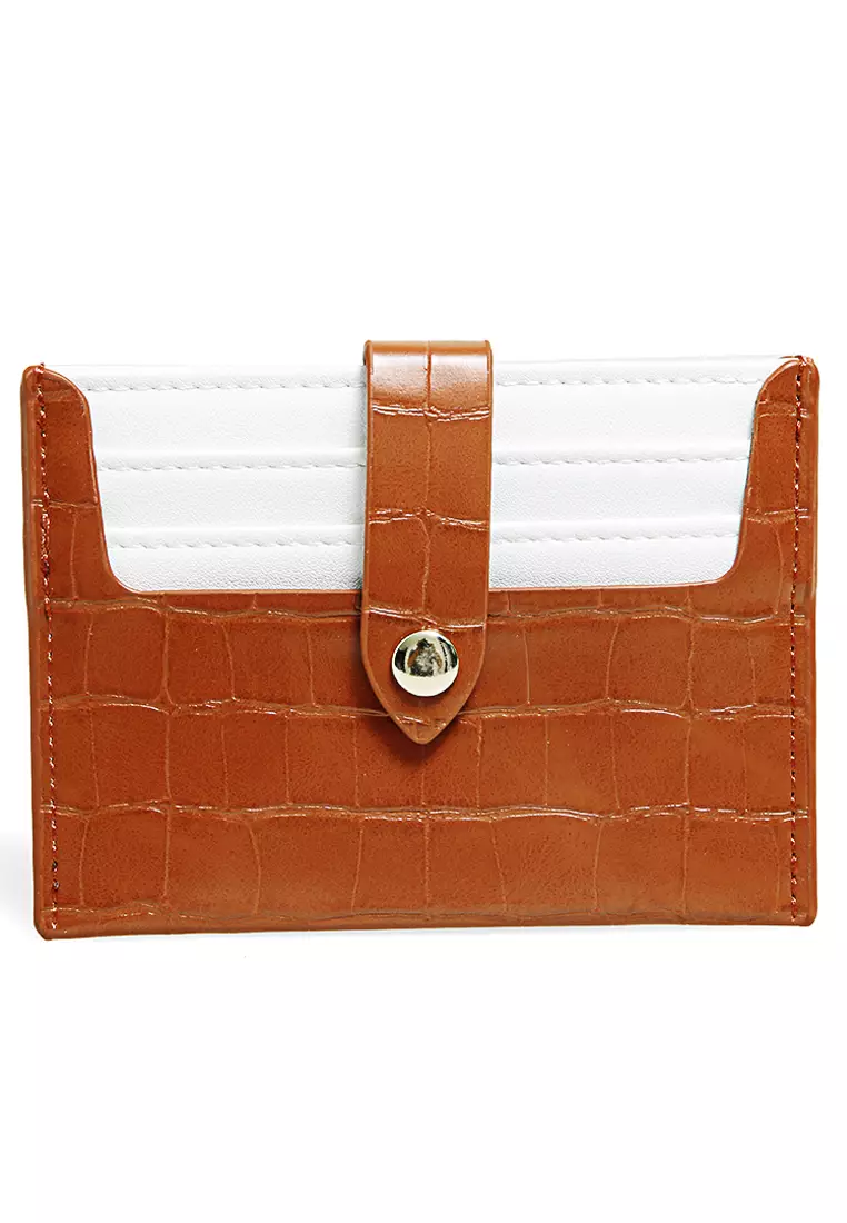 Card Wallet Dompet Kartu Wanita Mini Design Material Leather ORIGINAL