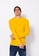 Sisley yellow Crew-neck Sweater AFAFBAA8C4F7B2GS_1