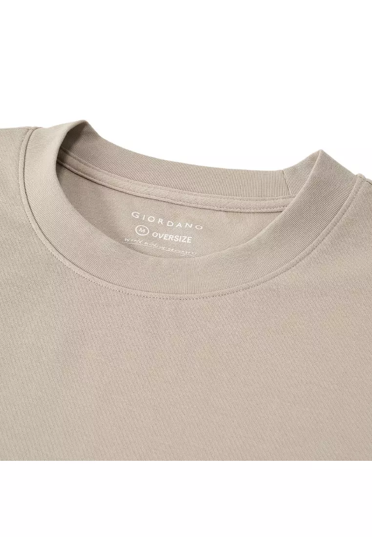 Men's Sorona Jacquard Short Sleeve Oversize Tee 01025253