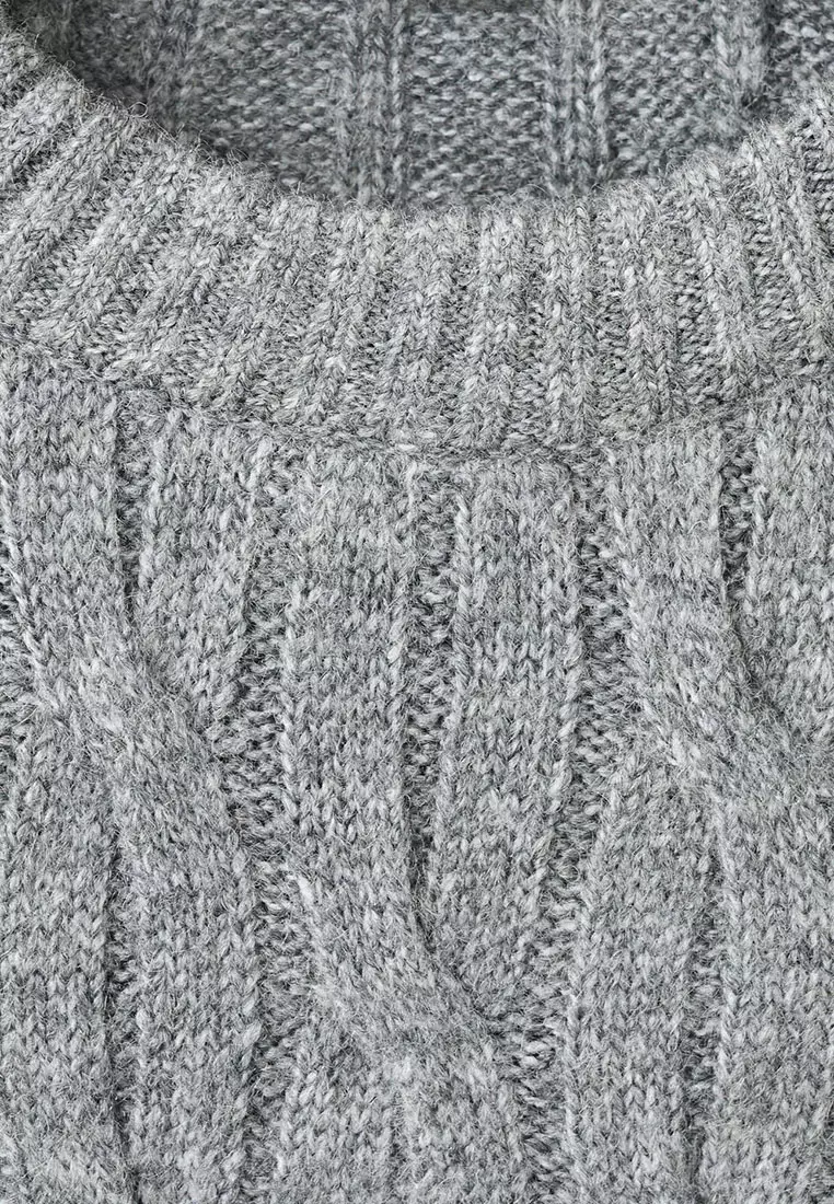 Cable-Knit Sweater