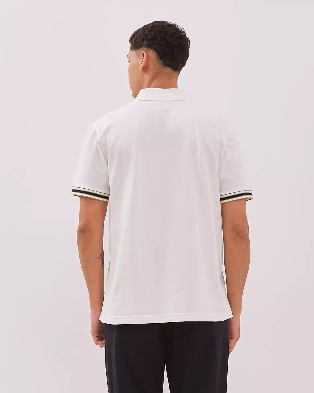 WHITE POLOSHIRT FOR MEN