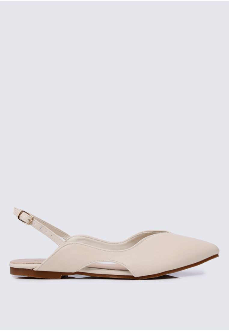 My Ballerine - Riley Comfy Ballerina In Off White