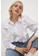 H&M white Flounced cotton shirt E776CAA74479CFGS_1