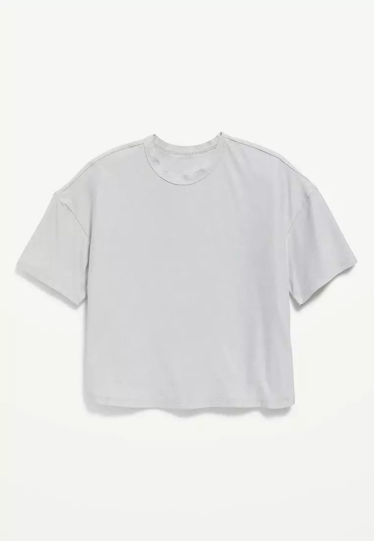 Cloud 94 Soft Go-Dry Cool Cropped T-Shirt for Girls
