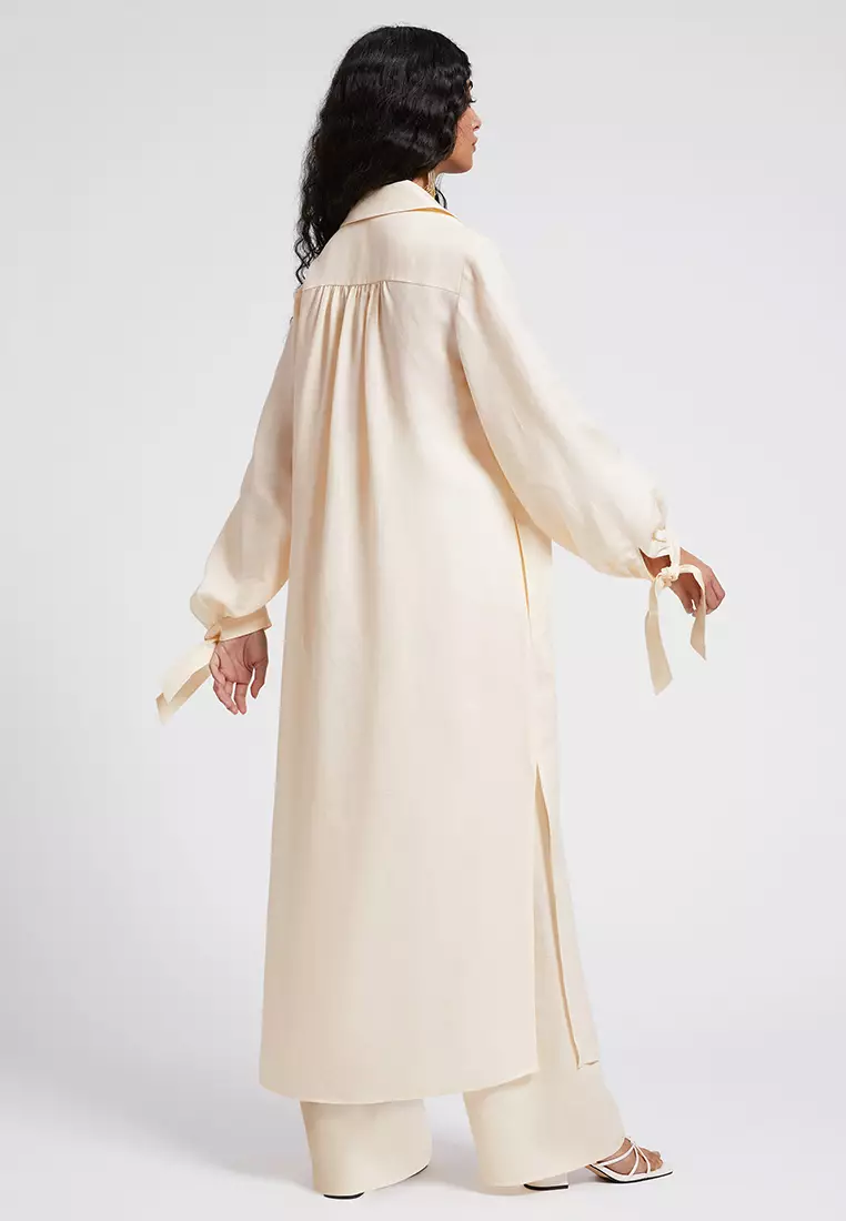 Other stories top oversized shirt dress