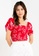 Superdry red Vintage Smocked Crop Top C68CAAA307917EGS_1
