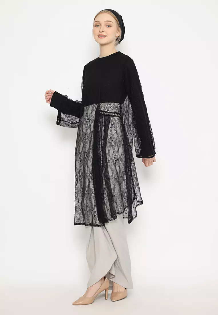 Aurelia Brokat Black