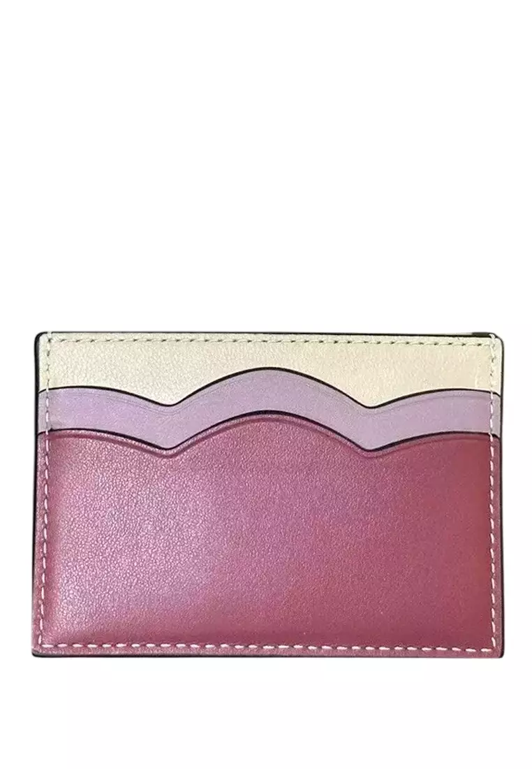 Petal Card Case Light Raspberry