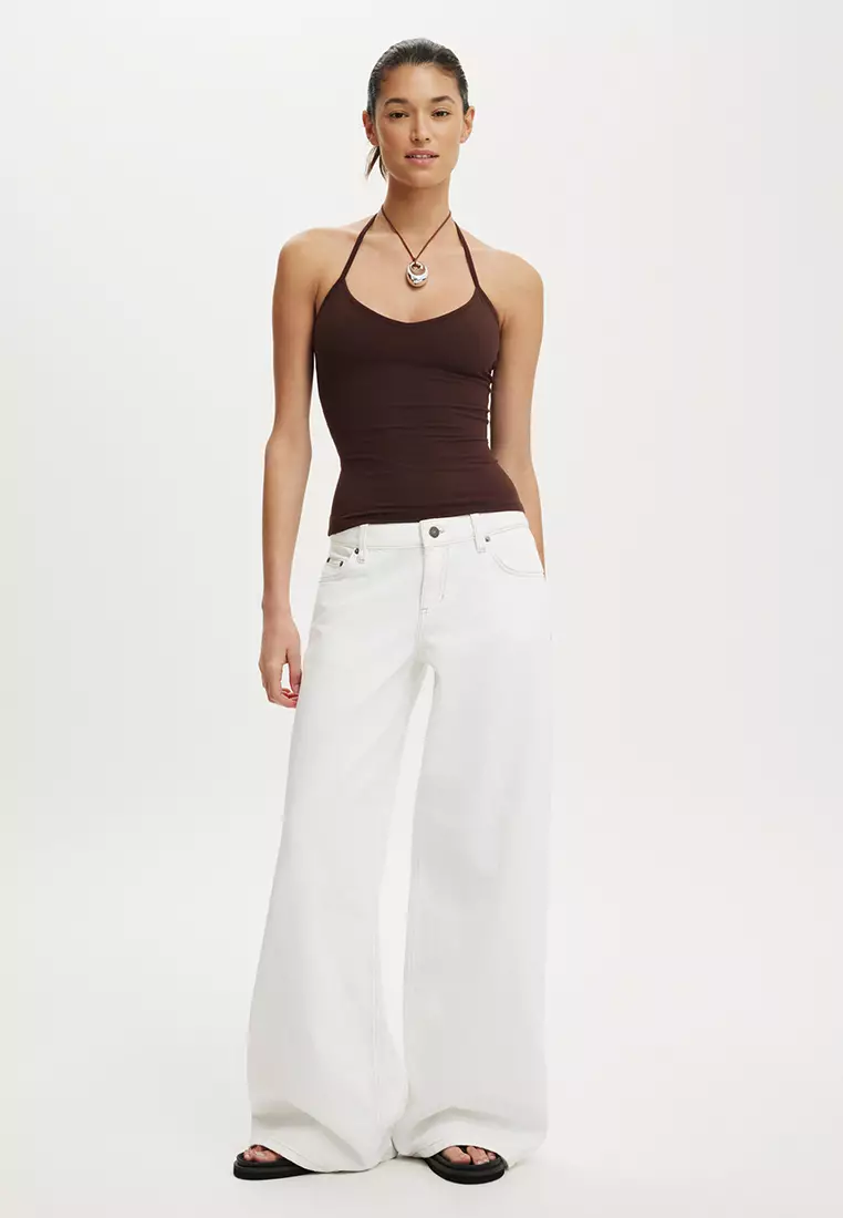 Hold Me Tie Halter Top