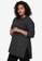 Vero Moda black Plus Size Brilliant Long Sleeves O-Neck Sweater 8F041AAB9250FFGS_1