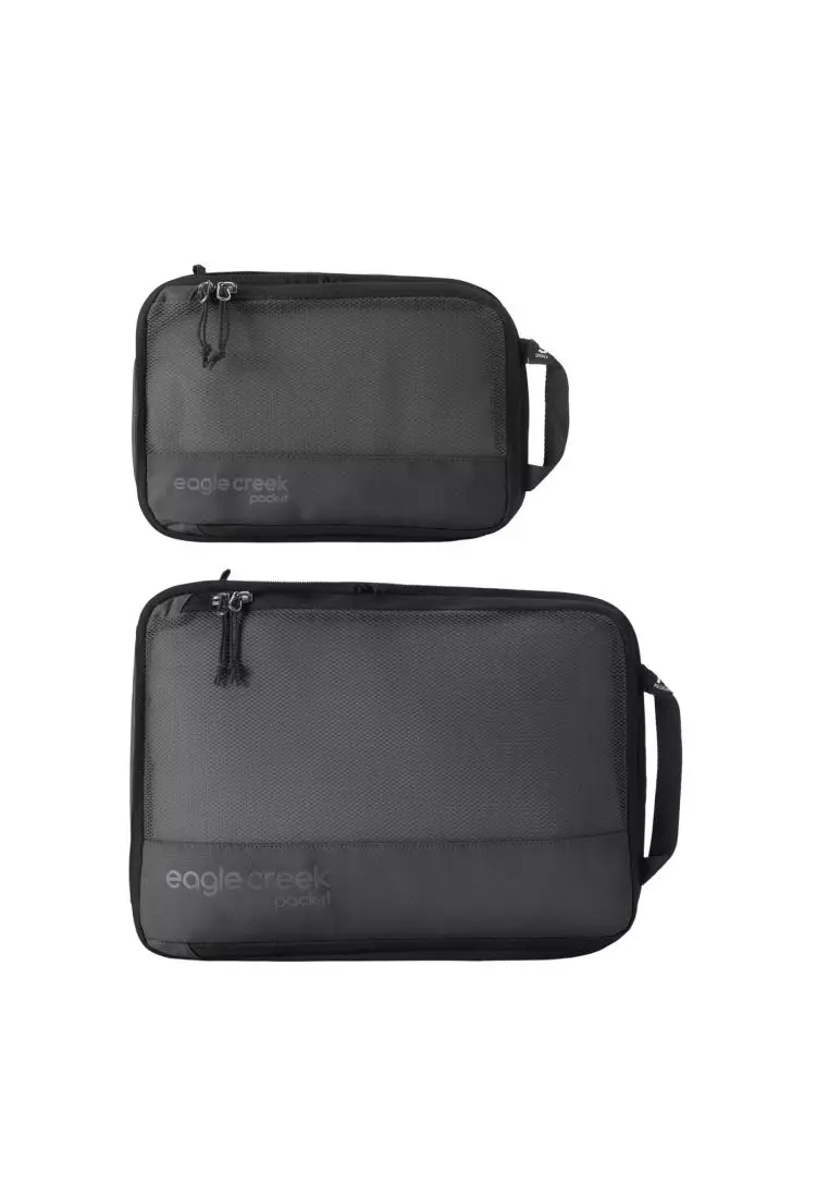 Eagle Creek Pack-It Reveal Custodia Per Tablet/Laptop M, Nero - Imbottita, Con Tasca, Materiale Riciclato