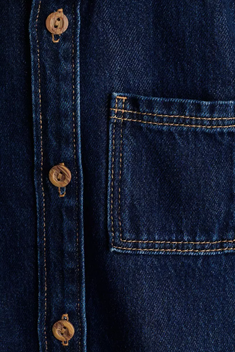 Denim overshirt