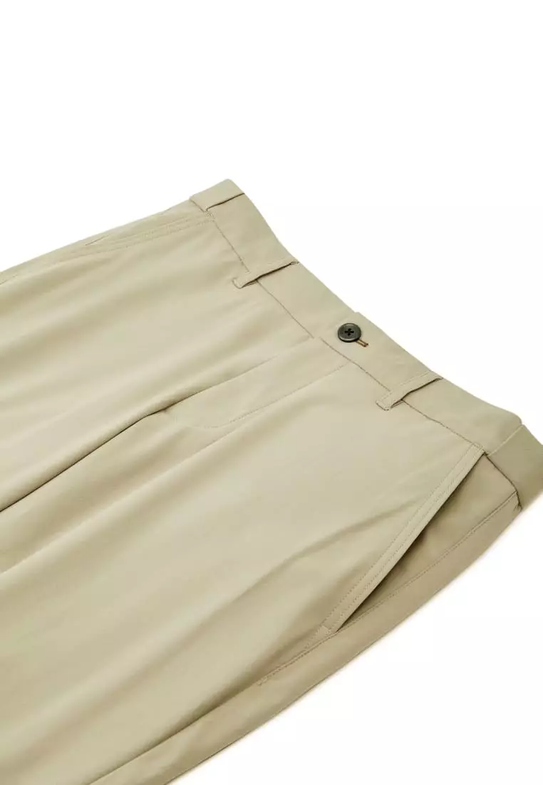 G2000 Effortless Motion Multi-Way Stretch Poly Knit Ottoman Slim Tapered Fit Casual Pants