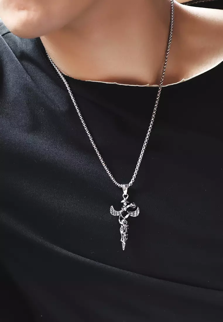 Buy Trendyshop Men s Pendant Necklace 2024 Online ZALORA Singapore