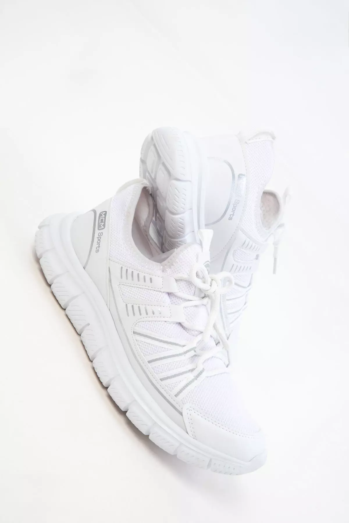 White Men'S Sneaker 20746