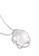 LITZ white LITZ 18K White Gold Pearl Pendant With Necklace WC1531PP24 65B6FAC5A4916AGS_3