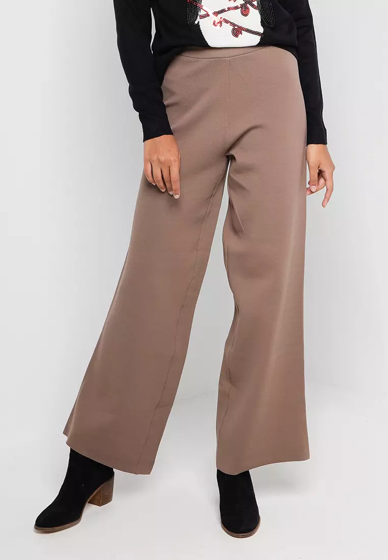 ONLY Katia Rib Pants Knit 2023 | Buy ONLY Online | ZALORA Hong Kong