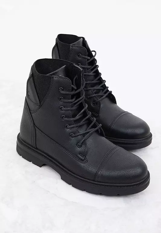 Lace Up Combat Boots