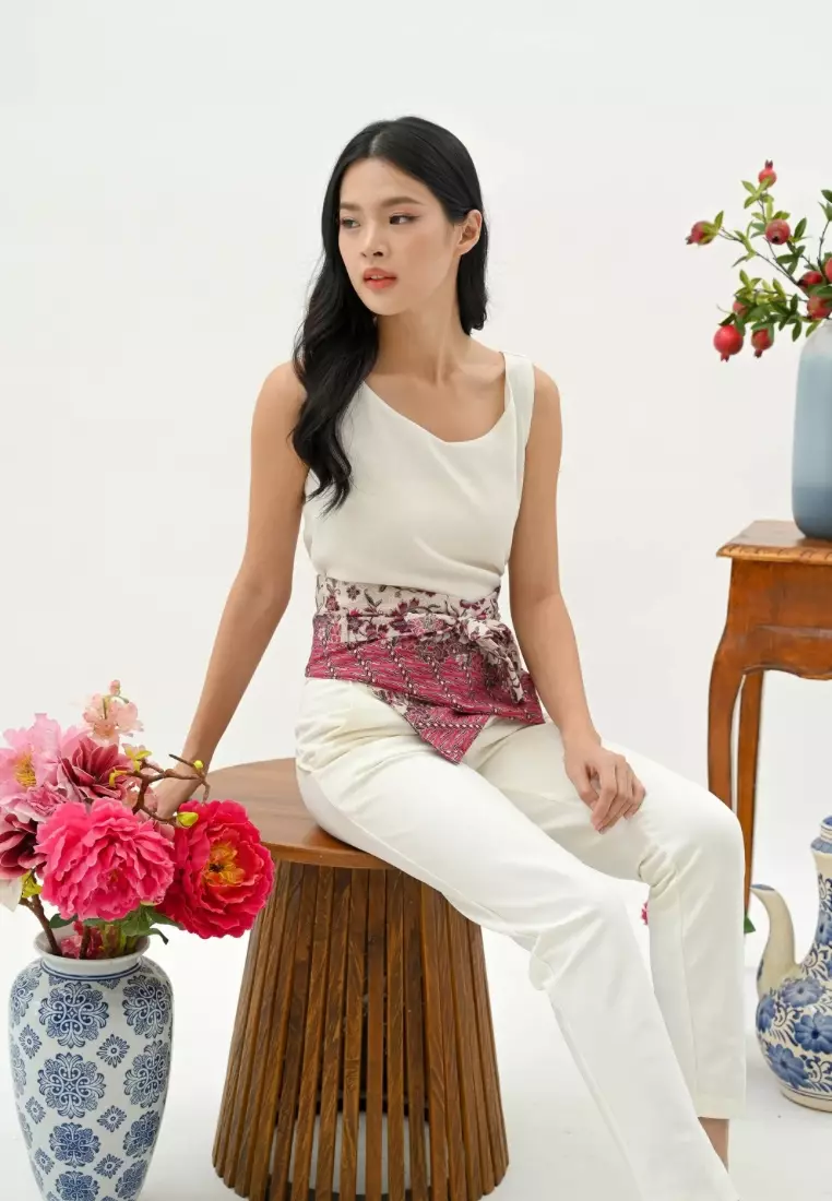 Obi belt batik puspa