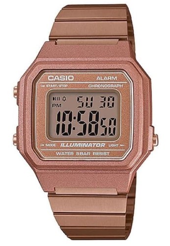 Jual Casio Casio Jam Tangan Digital Wanita Hitam Tali Stainless Steel B 650wc B650wc 5adf Original Zalora Indonesia