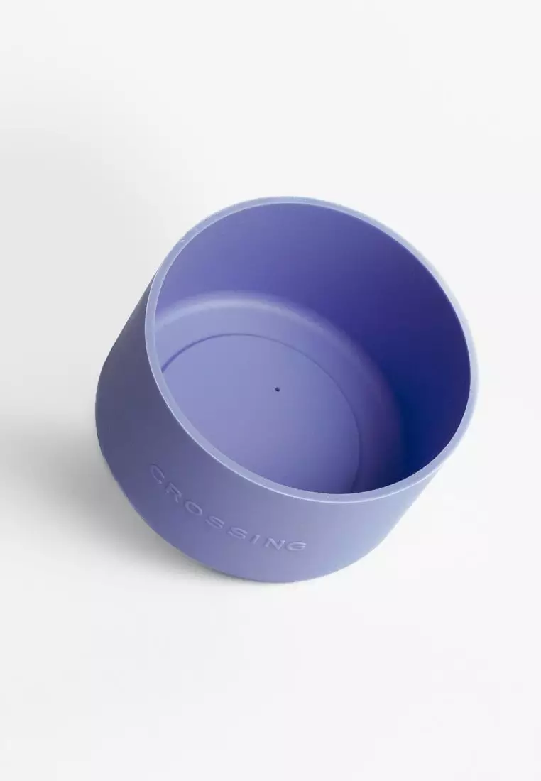 Crossing Silicone Water Bottle Boot - Fits Diameter 7-7.5cm (550ml) Blistered Pack - Sky Blue