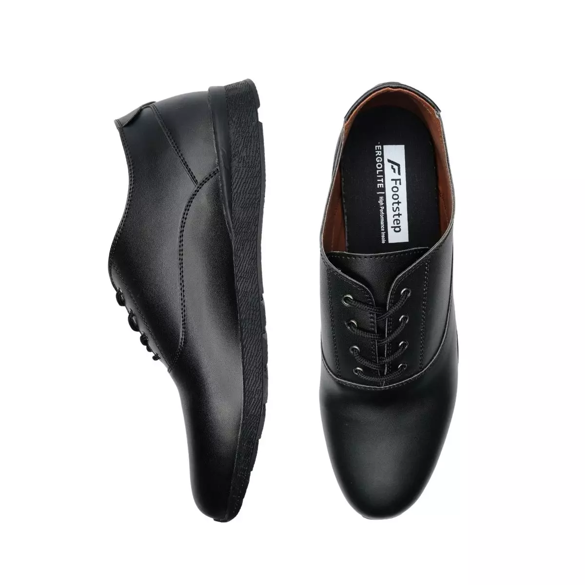 Footstep Footwear Nolan Full Black Men Shoes