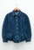 LC Waikiki blue Shirt Collar Rodeo Jean Jacket 30FEEAAD843FF6GS_5