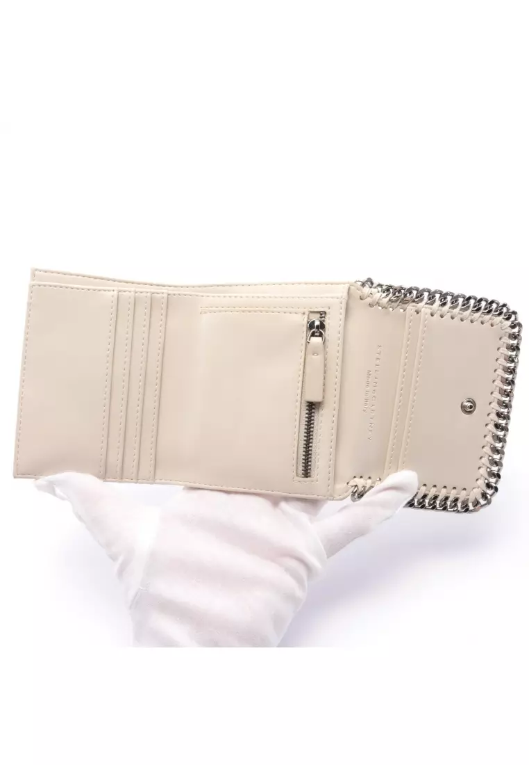 Buy Stella McCartney Pre-loved Falabella Small trifold wallet Fake