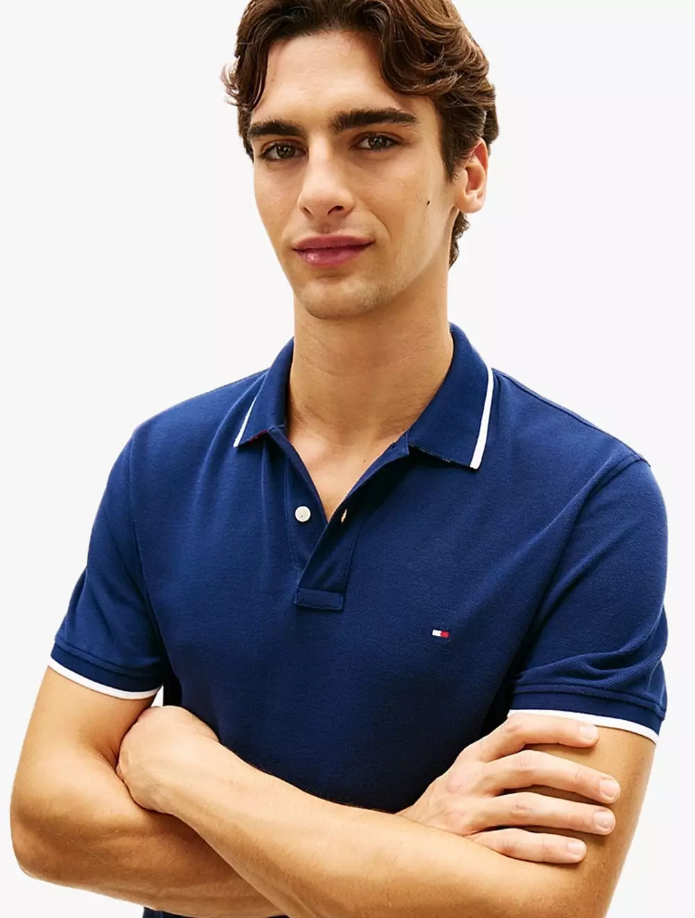 Tommy Hilfiger - Regular Fit Tipped Pique Polo Shirt