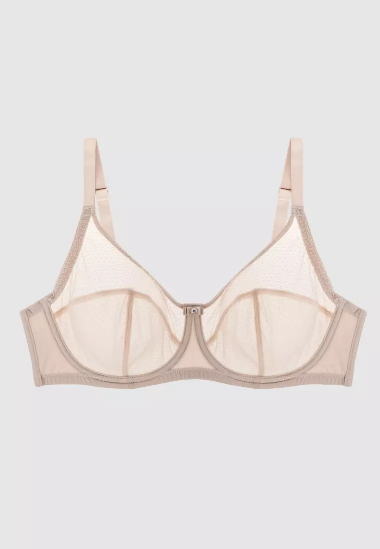 Parfait Paige Geometric Lace Unlined Wired Full Bust Bra 2024