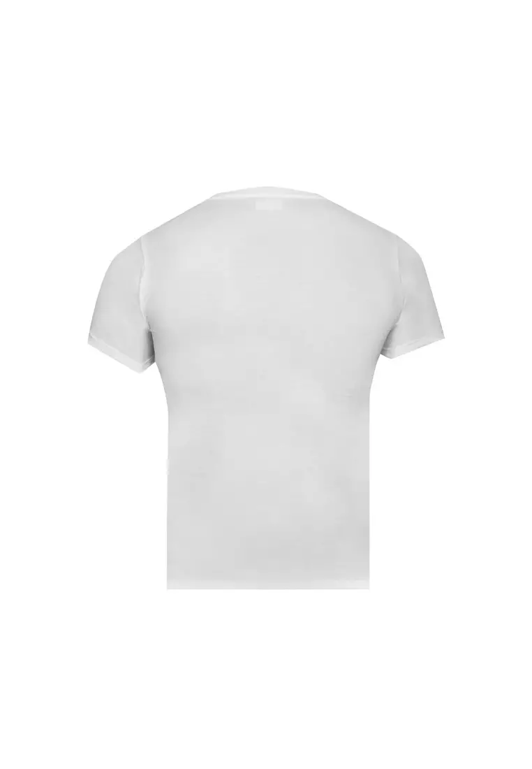 White 3-Pack Fit Round Neck T-Shirt 1312
