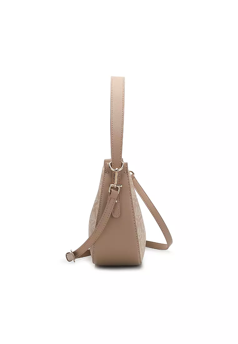 Women's Top Handle Bag / Sling Bag / Crossbody Bag / Shoulder Bag - Khaki
