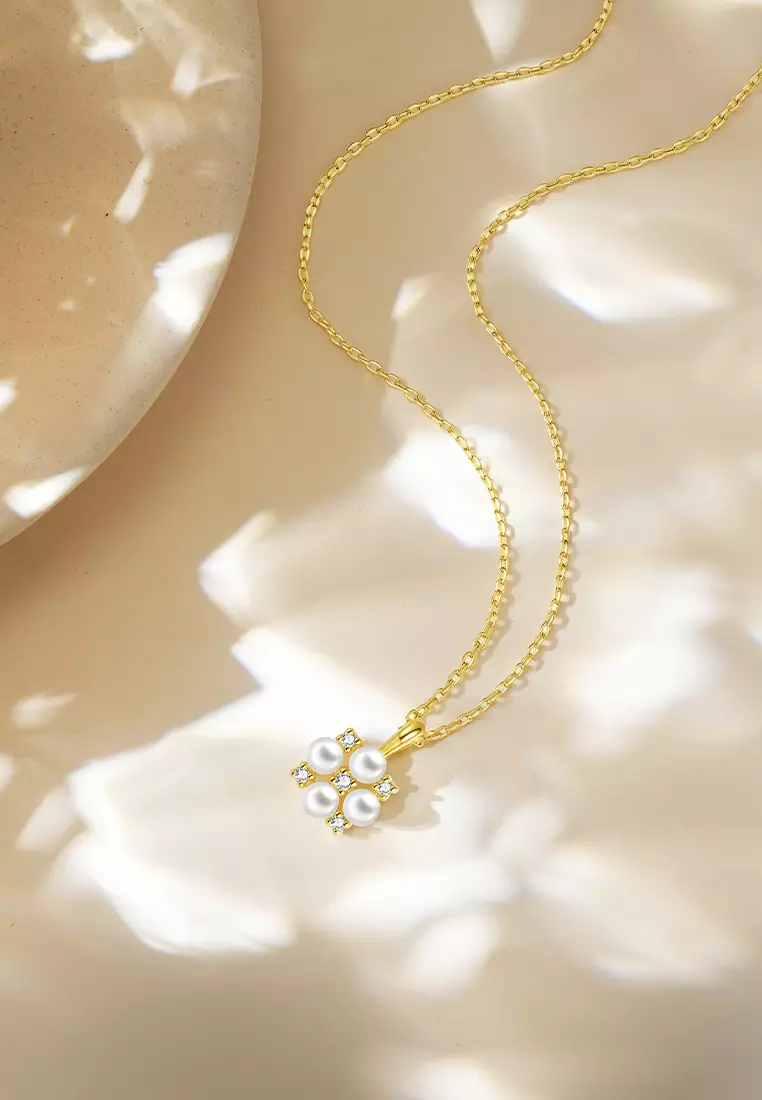 Kalung Wanita Titanium Anti Pudar Korea Elegan Wantia Original Kalung Cewek COD Kotak Indah