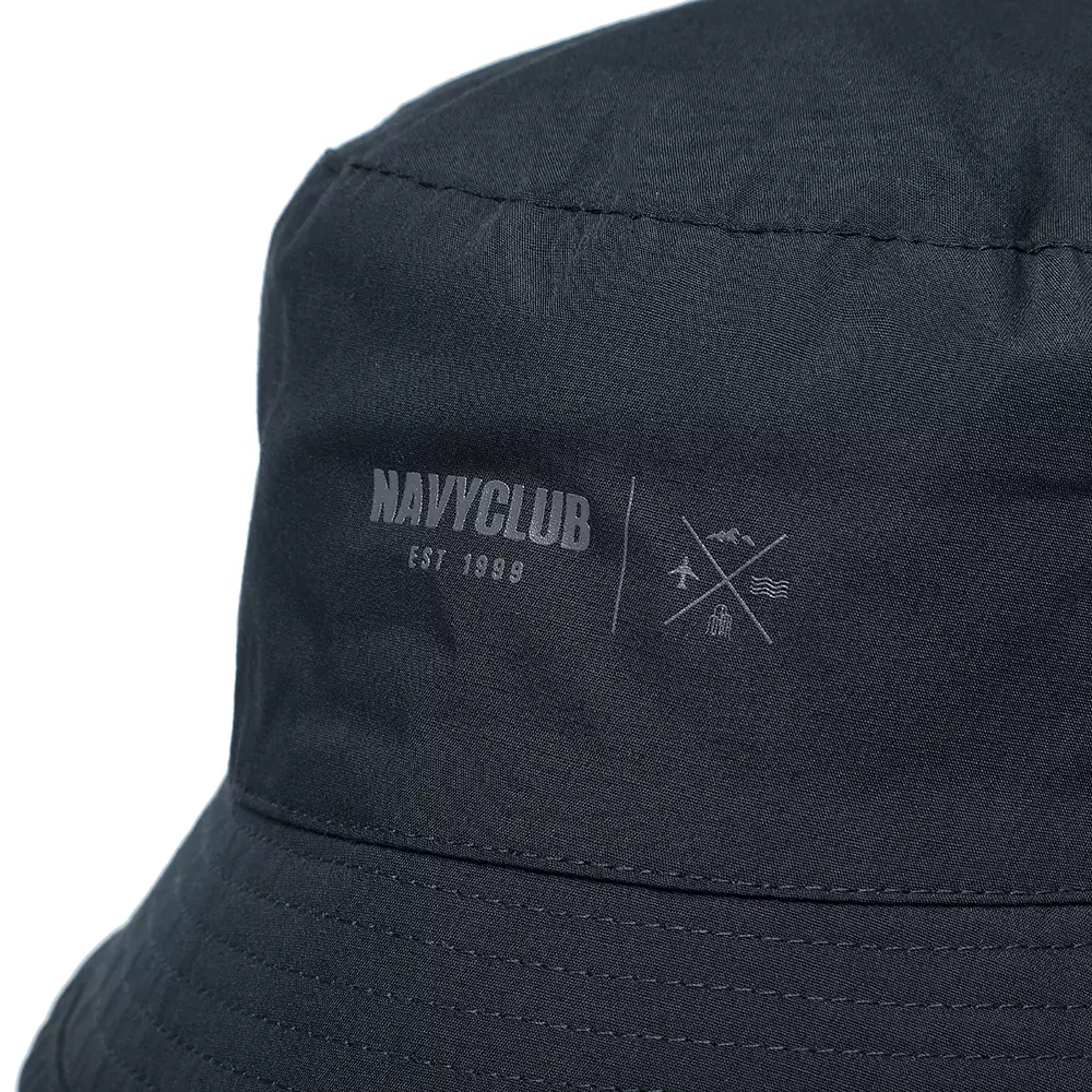 Navy Club Bella Topi Bucket Hat Two in One Casual Cap - Topi Pria Wanita Unisex