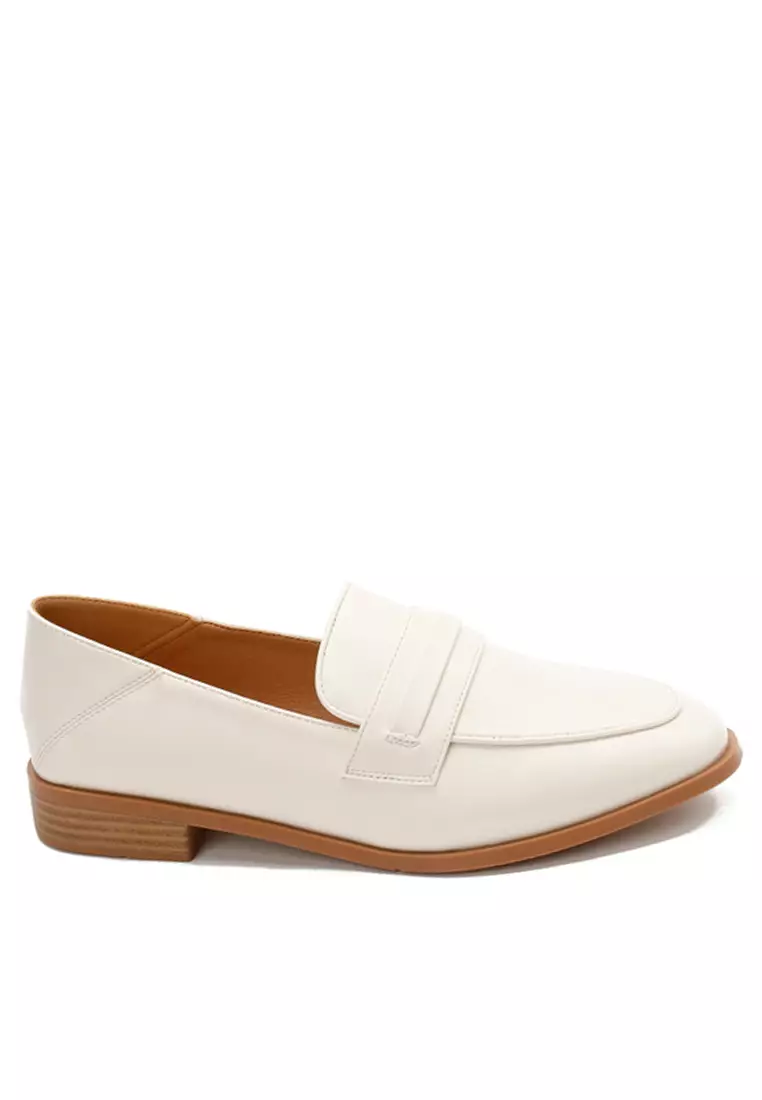 Discount on Twenty Eight Shoes  shoes - SKU: 2.5CM Synthetic Leather Penny Loafers TE320-1