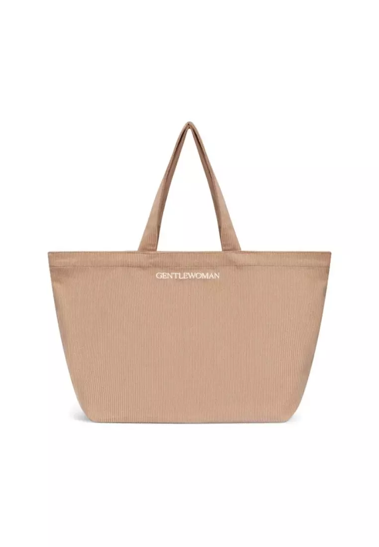 Gentlewoman Corduroy Tote Bag Brown