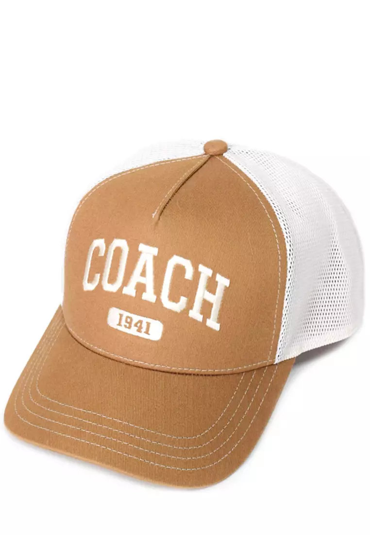 1941 Embroidered Trucker Hat In Light Saddle CQ728 (M/L)