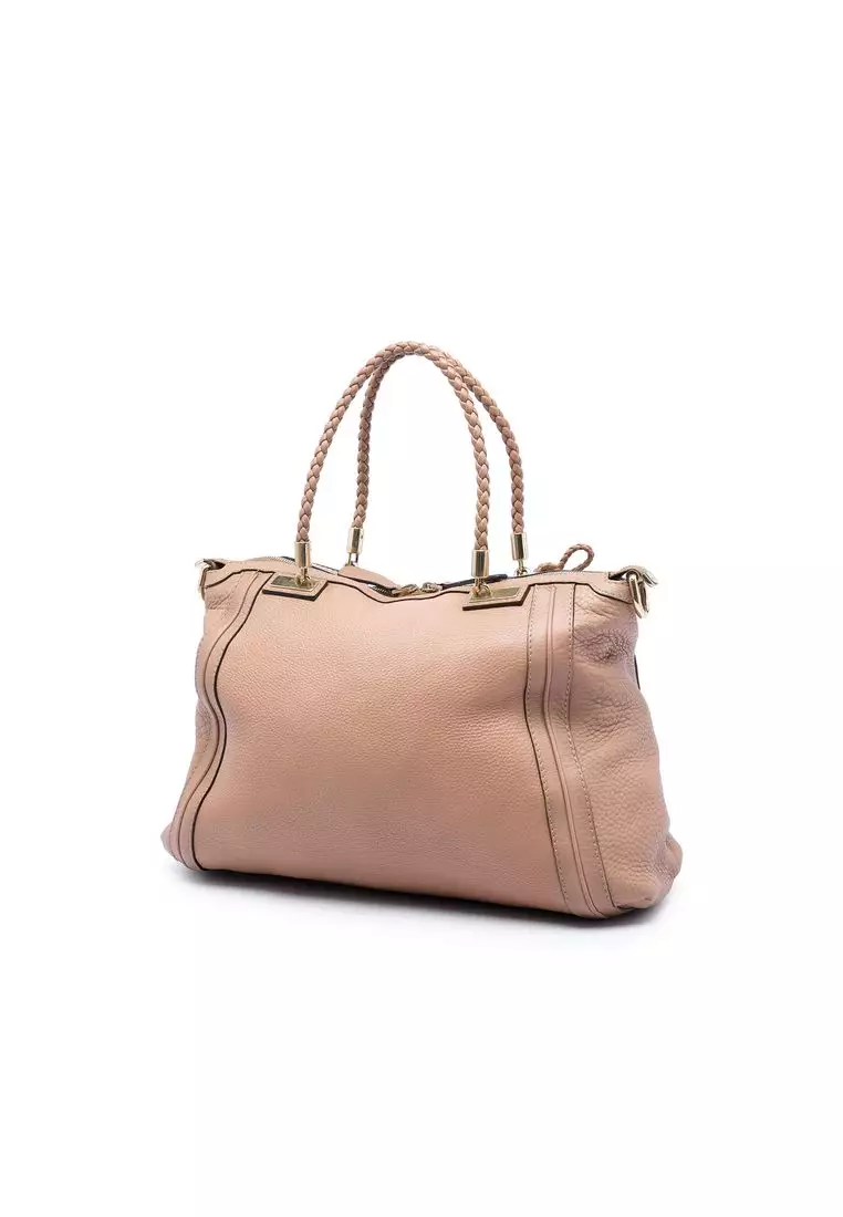 Pre-Loved Gucci Calfskin Bella Convertible Tote