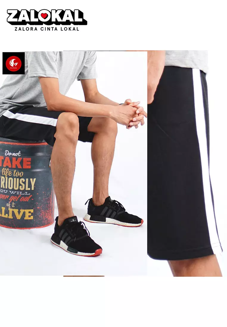 OKECHUKU Farel Celana Pendek Pria Celana Pendek Santai Celana Pria