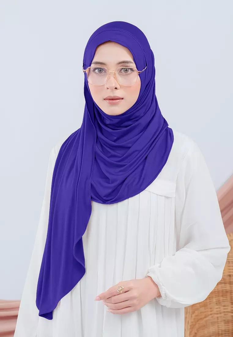 HIJAB INSTAN FAYZA - ROYAL BLUE