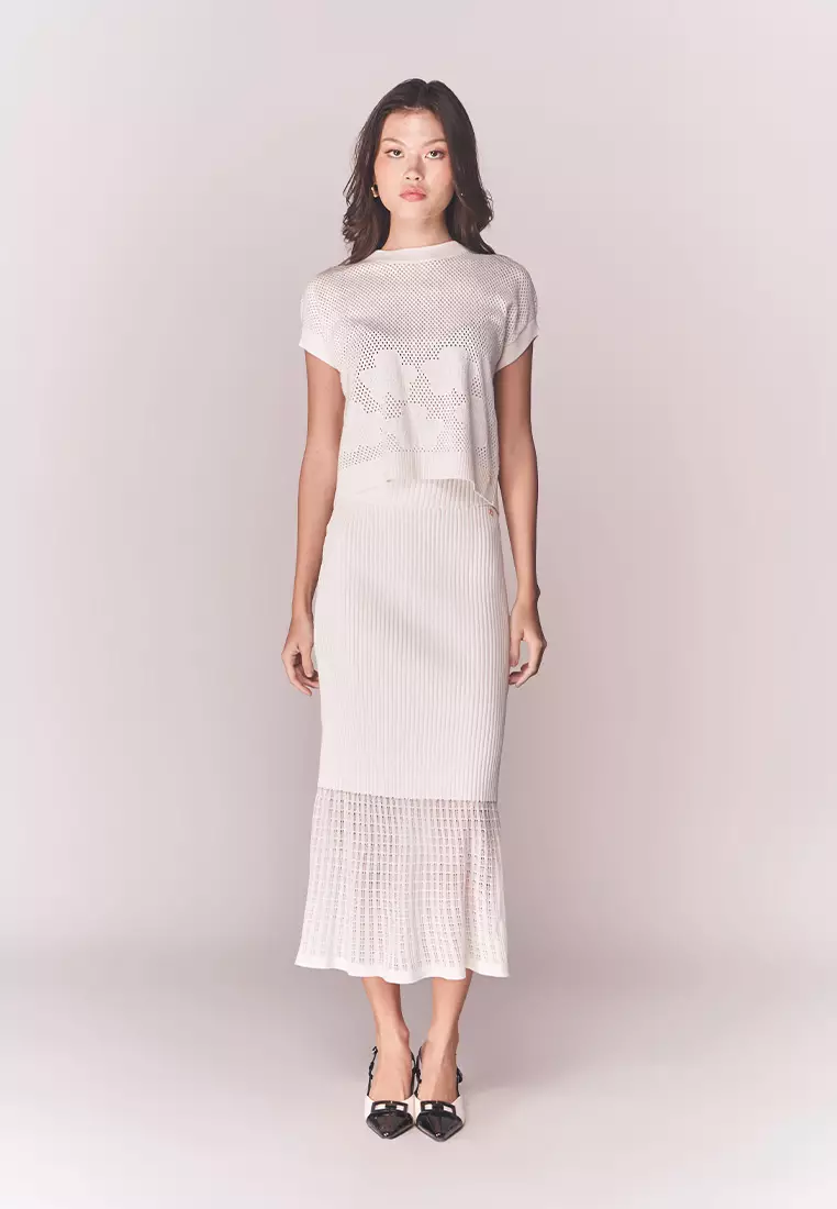 White Code Certine Skirt