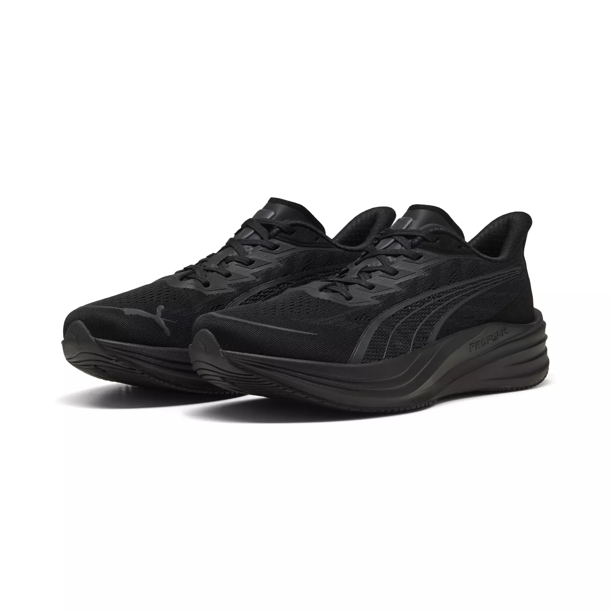 running shoes puma puma hybrid runner uomo nere