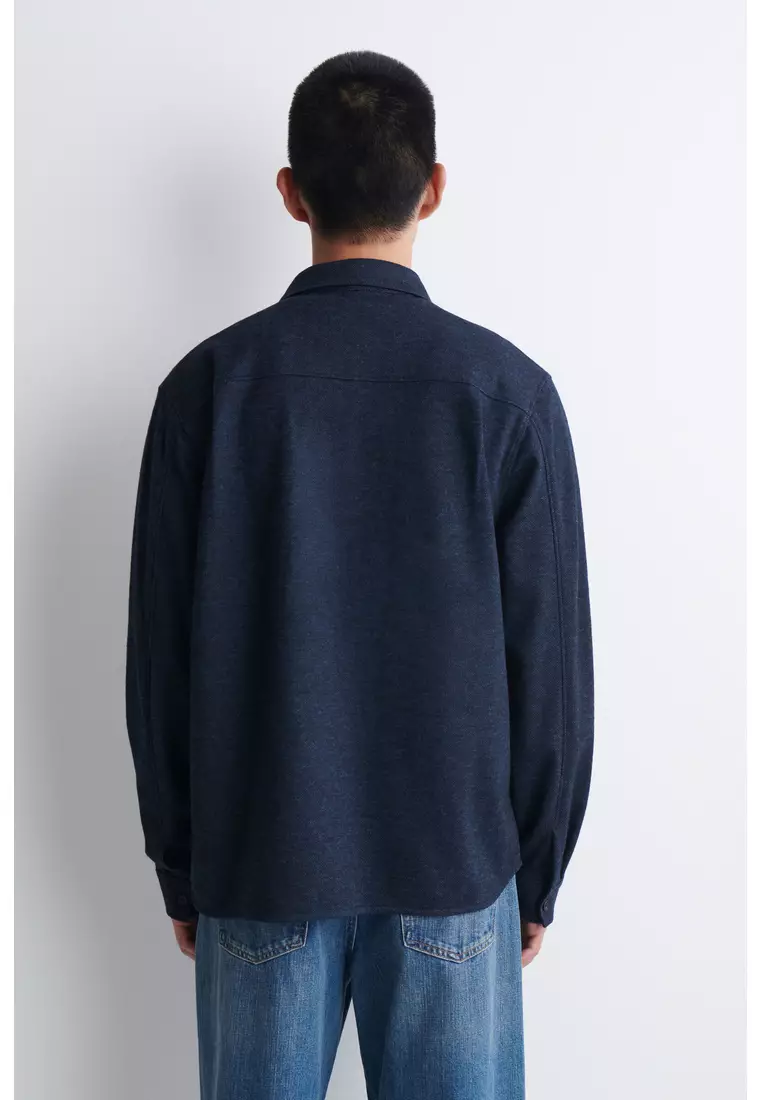 RELAXED JERSEY OVERSHIRT