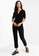 ck Calvin Klein black Merino Wool Silk Polo Top 9B247AAFEE82E1GS_4