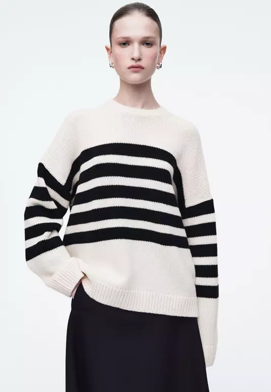 Striped Merino Wool Jumper