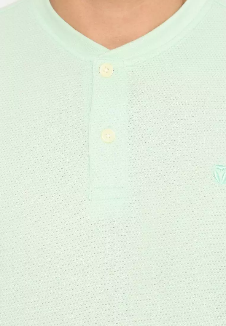 MATSUDA Henley T shirt Texture Popcorn Goto